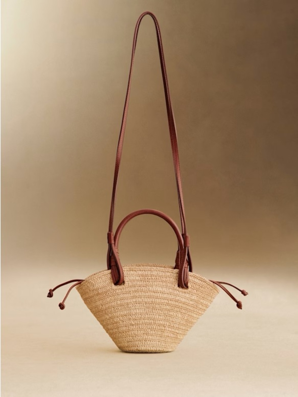 NWOT SÉZANE JUSTINE MINI BASKET BAG - Picture 2 of 5